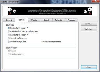 Bugatti Screensaver screenshot 2