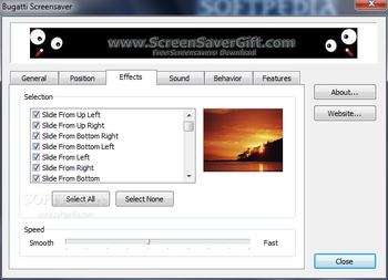 Bugatti Screensaver screenshot 3