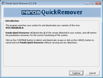 Bugbear.B Remover screenshot 2