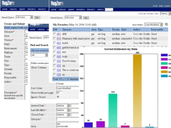 Bugzero screenshot