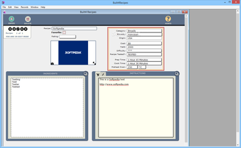 Built4Recipes screenshot 2