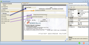 Bulk Cheque Printing screenshot