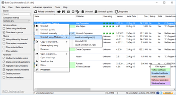 Bulk Crap Uninstaller screenshot 2