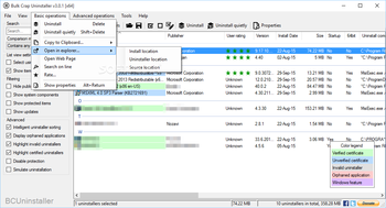 Bulk Crap Uninstaller screenshot 5