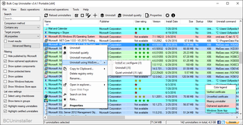 Bulk Crap Uninstaller Portable screenshot 6