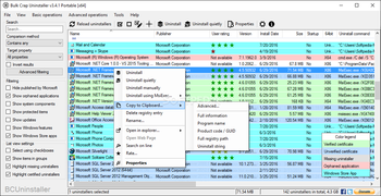 Bulk Crap Uninstaller Portable screenshot 7