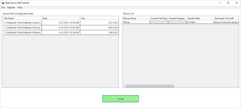 Bulk Device USB Transfer screenshot