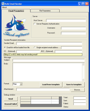 Bulk Email Sender screenshot