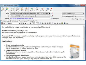 Bulk Email Solution screenshot 4