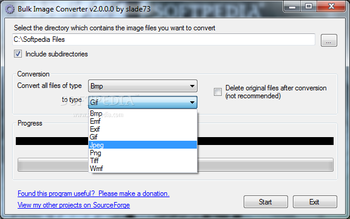 Bulk Image Converter screenshot
