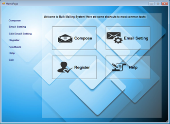 Bulk Mailing System screenshot