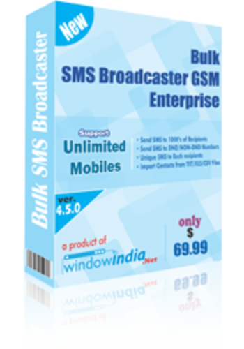 Bulk SMS Broadcaster GSM Enterprise screenshot