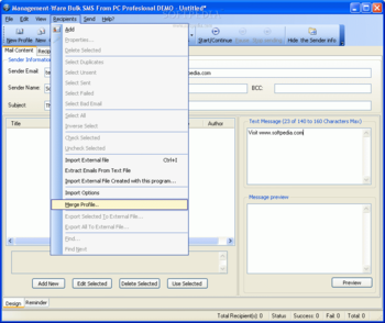 Bulk SMS From PC Starter Edition screenshot 2