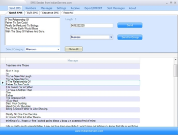 Bulk SMS Sender screenshot