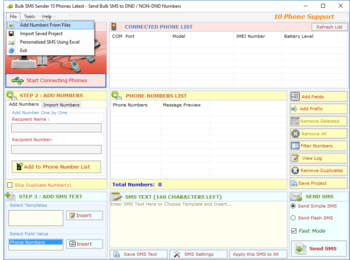 Bulk SMS Sender screenshot 2