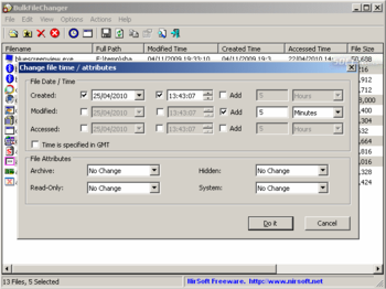BulkFileChanger screenshot 3