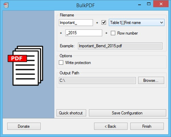 BulkPDF screenshot
