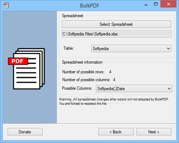 BulkPDF screenshot