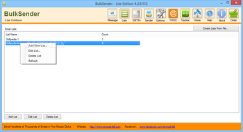 BulkSender - Lite Edition screenshot 2