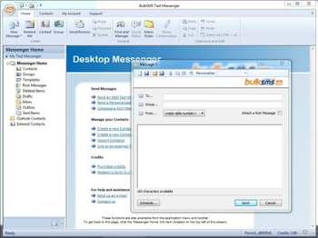 BulkSMS Text Messenger screenshot