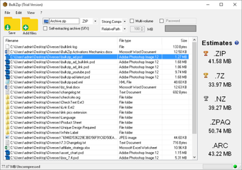 BulkZip File Compressor screenshot 6