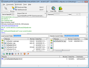 BulletProof FTP screenshot 16