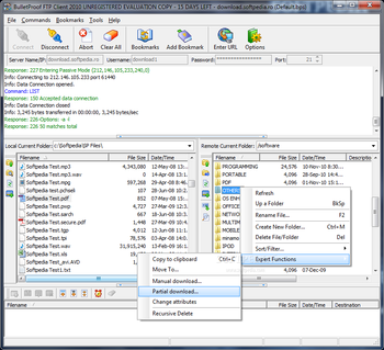 BulletProof FTP Client screenshot 2
