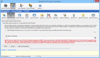 BulletProof FTP Server screenshot 10