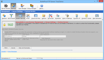 BulletProof FTP Server screenshot 11
