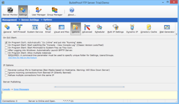 BulletProof FTP Server screenshot 14