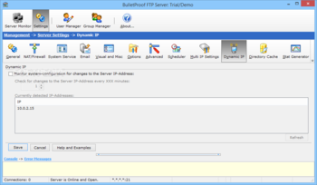 BulletProof FTP Server screenshot 18