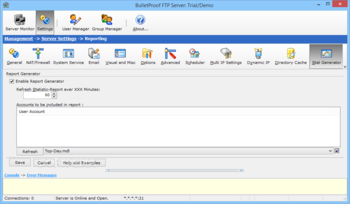 BulletProof FTP Server screenshot 20