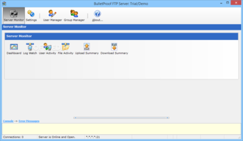 BulletProof FTP Server screenshot 4