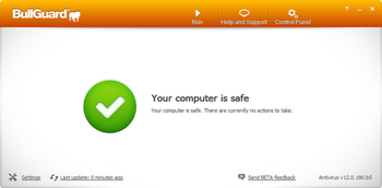 BullGuard Antivirus screenshot