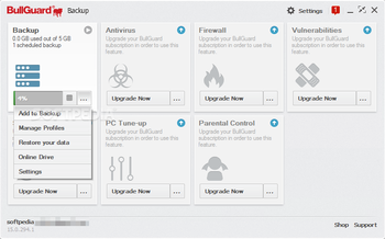 BullGuard Backup screenshot 2