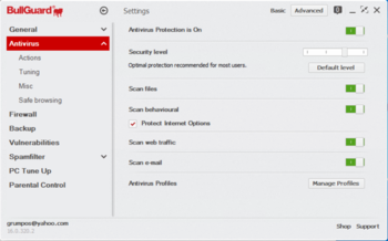 BullGuard Internet Security screenshot 2