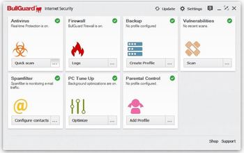 BullGuard Internet Security Free Download Review screenshot