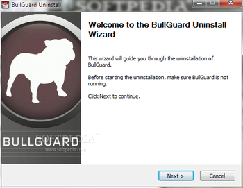 BullGuard Uninstall screenshot