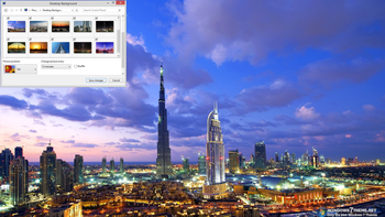 Burj Khalifa Windows 7 Theme screenshot