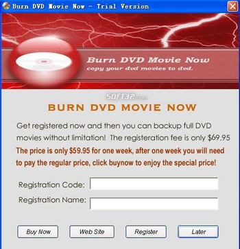 Burn DVD Movie Now screenshot 3