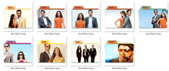 Burn Notice Folder Icon screenshot