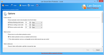Burn Protector Enterprise screenshot 4