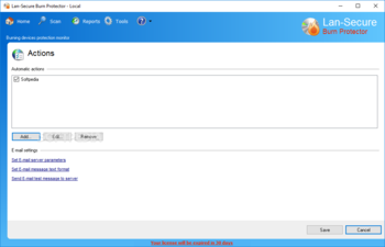 Burn Protector Workgroup screenshot 6