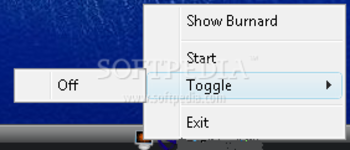 Burnard (Screensaver Toggler) screenshot 2