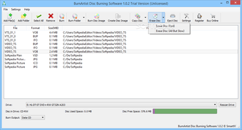 BurnArtist Disc Burning Software screenshot 4