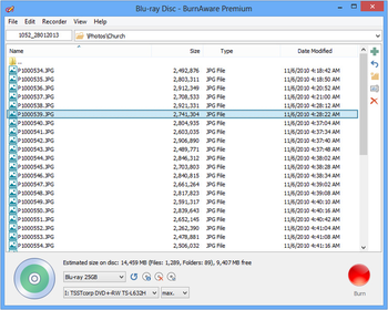 BurnAware Premium screenshot