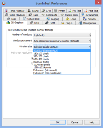 BurnInTest Professional screenshot 11