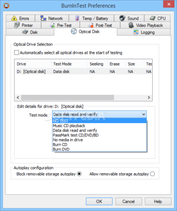 BurnInTest Standard screenshot 10