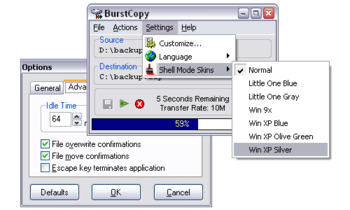 BurstCopy screenshot