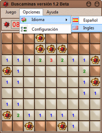 Buscaminas screenshot